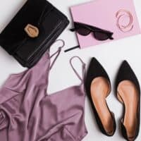 what color shoes go with mauve dress 1