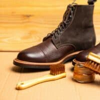 how to darken leather boots
