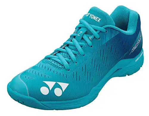 YONEX Power Cushion Aerus Z Women's Indoor Court Shoe (Mint Blue) Size: 5.5