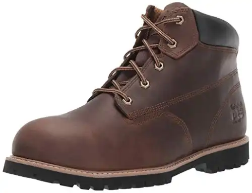 Timberland Men's Gritstone 6 Inch Steel Safety Toe 6 ST, Brown: Brown, 8 Wide