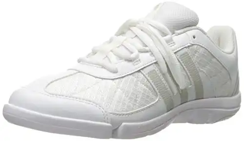 adidas womens Triple Cheer Cross Trainer Shoes , White/Sharp Grey/Light Grey, 10.5 US