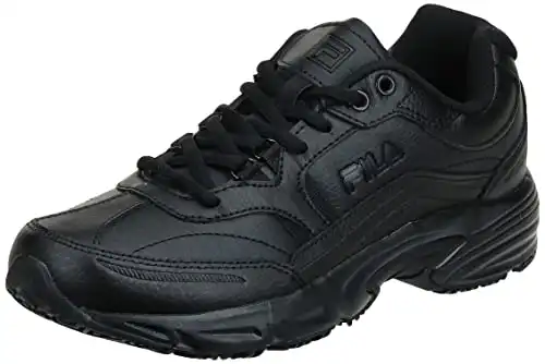 Fila Men's Memory Workshift-m Shoes, Black/Black/Black, 9.5 US