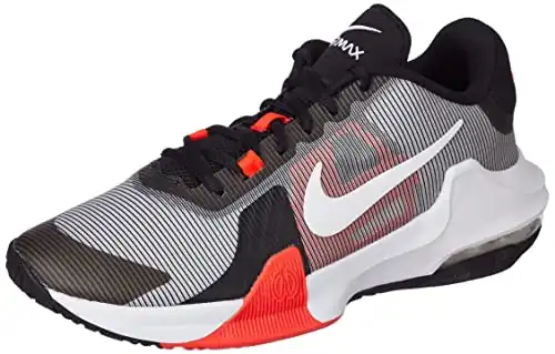 Nike Men's Air Max Impact 4 Black/White-Bright Crimson (DM1124 002) - 11