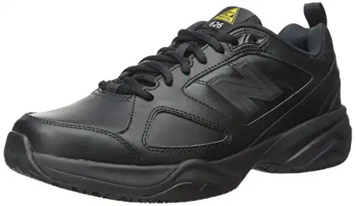 New Balance Men’s Slip Resistant 626 V2 Industrial Shoe, Black, 9