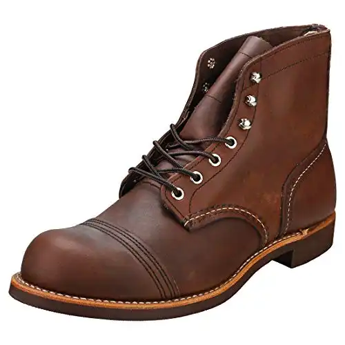 Red Wing Erbe Eisen Ranger 6-Zoll-Stiefel, Amber Harness, 10 W (EE) US