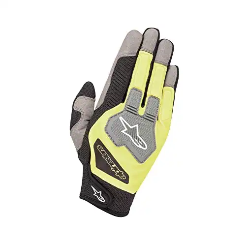 Alpinestars Engine Gloves Black Yellow Fluo XXL