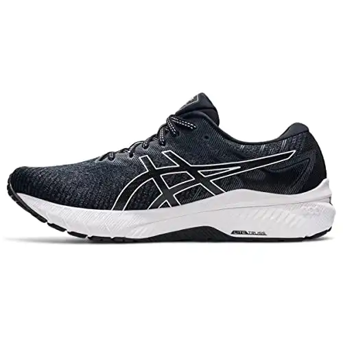 ASICS Men’s GT-2000 10 Running Shoes, 7, Black/White