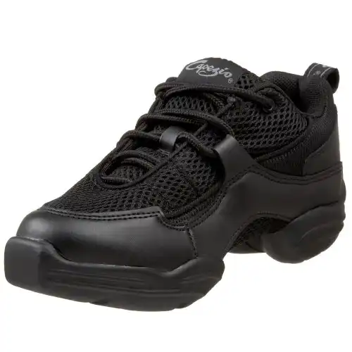 Capezio Unisex Studio Shoes, Black, 13 US Men