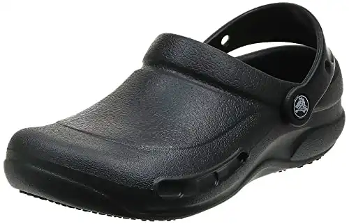 Crocs Men's and Women's Bistro Clog | Slip Resistant Work Shoe | Great Nursing or Chef Shoe