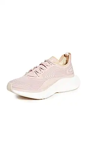 APL: Athletic Propulsion Labs Women's Streamline Sneakers, Rose Dust/Champagne/White, 9 Medium US