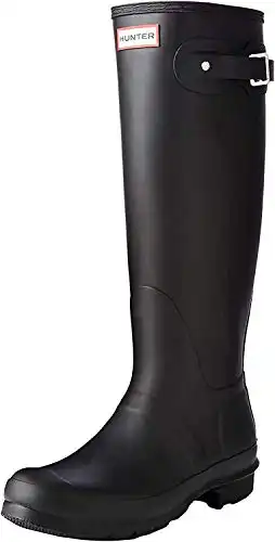 Hunter Women's Original Tall Black Rain Boots - 9 B(M) US