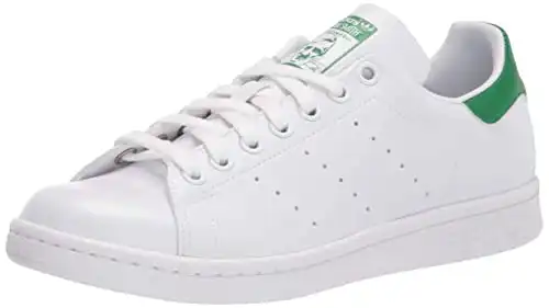 adidas Originals Men's Stan Smith (End Plastic Waste) Sneaker, White/White/Green, 10