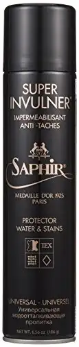 Saphir Medaille d’Or Super Invulner – Waterproof Spray for All Leather Shoes & Boots, Shoe Protector Spray – Neutral
