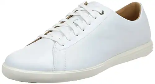 Cole Haan mens Grand Crosscourt Ii Sneaker, White Leather, 7 US
