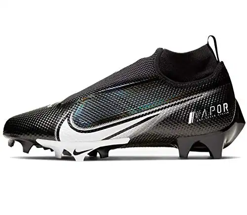 Nike Vapor Edge Pro 360 Mens Football Cleat Ao8277-001 Size 7.5 Black/White