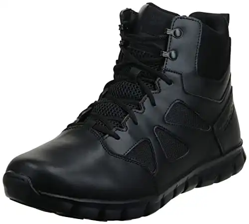 Reebok mens Sublite Cushion 6 Inch Military Tactical Boot, Schwarz, 7.5 Wide US