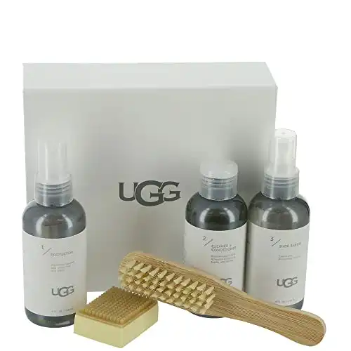 UGG Unisex-Erwachsenen-Zubehör UGG Shoe Care Kit, Natural, One Size Fits All Medium US