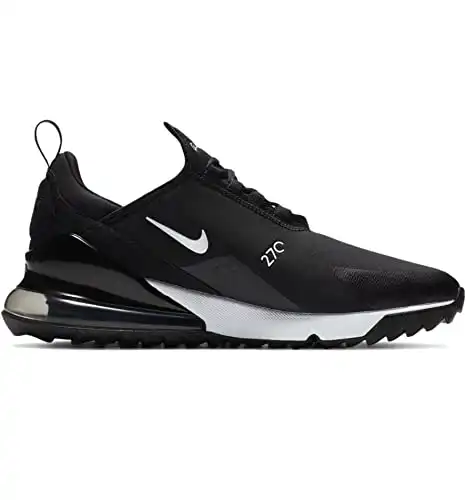 Nike Air Max 270 Golf Size (Black/White/Hot Punch, us_Footwear_Size_System, Adult, Men, Numeric, Medium, Numeric_11)