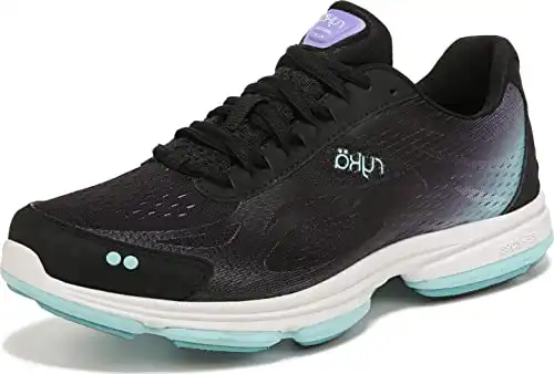 Ryka Women's, Devotion Plus 2 Walking Shoe Black Pastel Multi 8 M