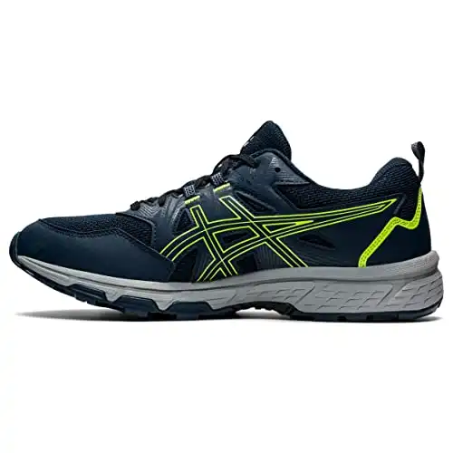ASICS Men's Gel-Venture 8 Running Shoes, 10, French Blue/Hazard Green