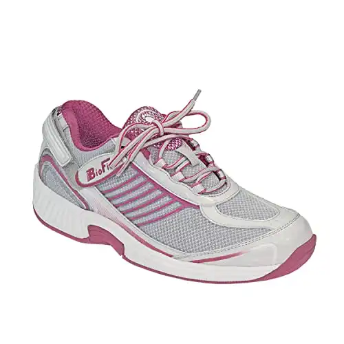 Orthofeet Women's Orthopedic Tie-Less Sneakers - Relieve Foot Pain Verve Fuchsia