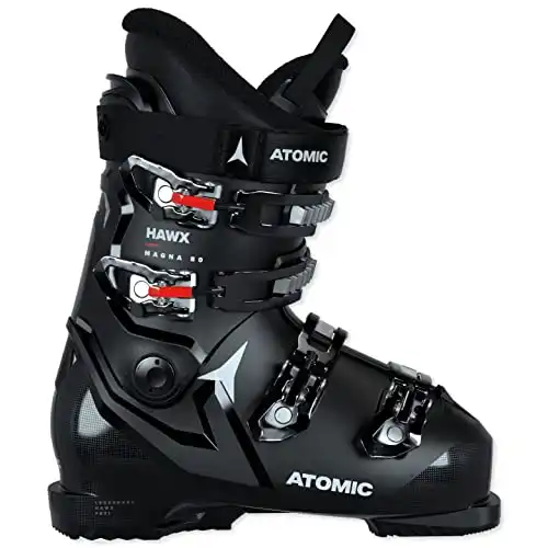 ATOMIC Unisex's Ski Boots, Black White Red, Womens 12