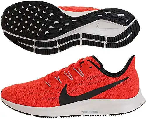 Nike Air Zoom Pegasus 36 Men's Running Shoe Bright Crimson/Black-VAST Grey Size 10.5