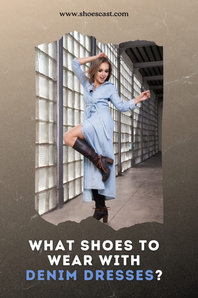 What Shoes To Wear With Denim Dresses 14 Jeanius Picks