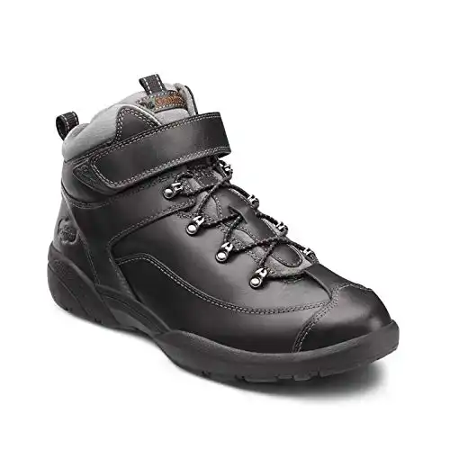 Dr. Comfort Ranger Men's Therapeutic Diabetic Extra Depth Hiking Boot: Black 6 Medium (B/D) Lace