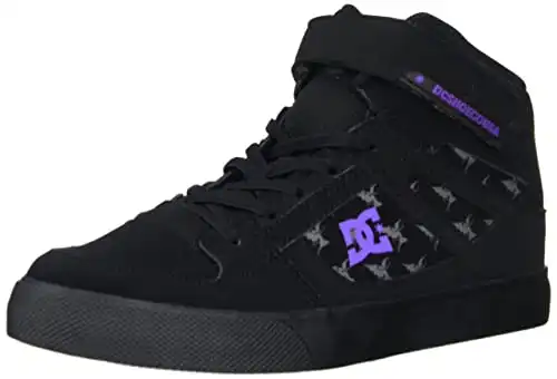 DC Men's Pure Casual Skate Shoe, Black Sabbath Black/Battleship/Black, 9.5