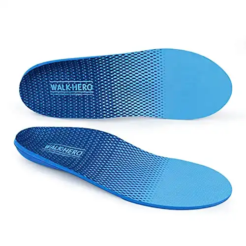 Plantar Fasciitis Feet Insoles Arch Supports Orthotics Inserts Relieve Flat Feet, High Arch, Foot Pain Mens 5-5 1/2 | Womens 7-7 1/2