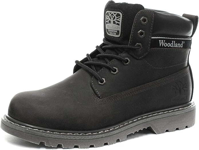 Woodland 6 Eye Utility Men's Boots Brown