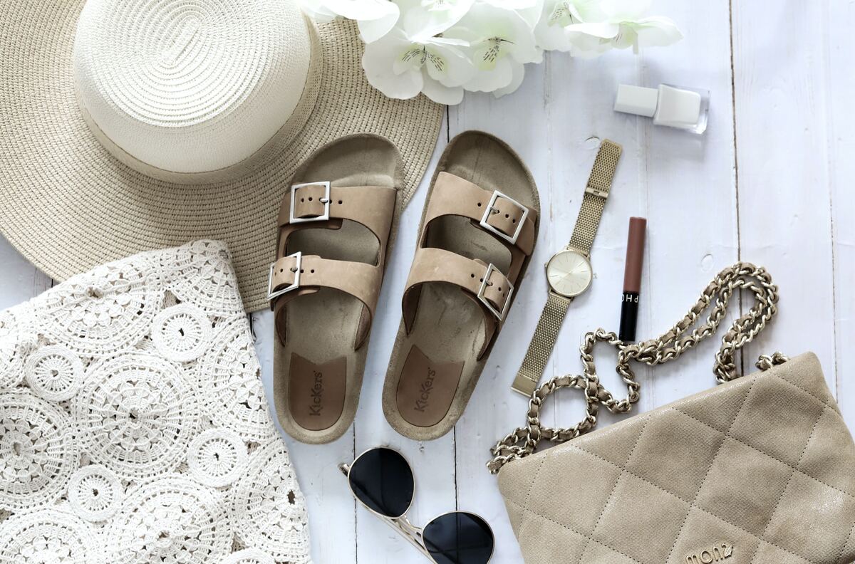 storing sandals to prevent wear and tear