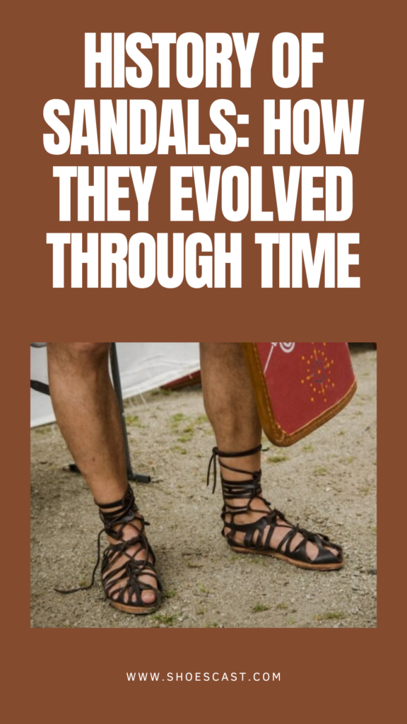 Geschichte der Sandalen: Wie sie sich im Laufe der Zeit entwickelt haben