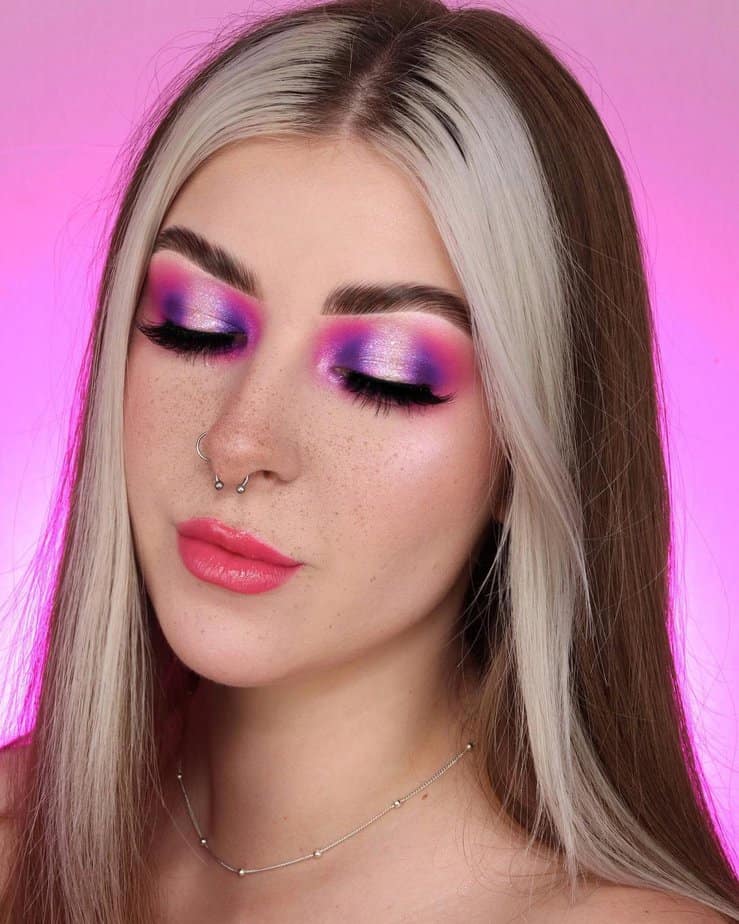 23 Magnetizing Pink Eye Shadow Looks For Women 