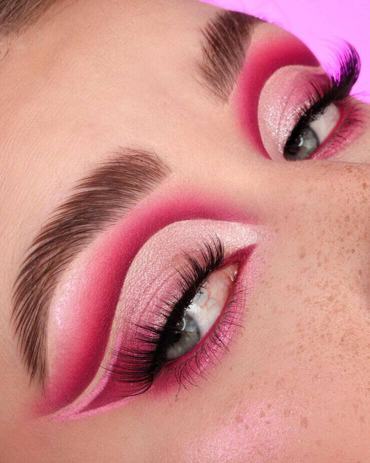 23 Magnetizing Pink Eye Shadow Looks For Women 