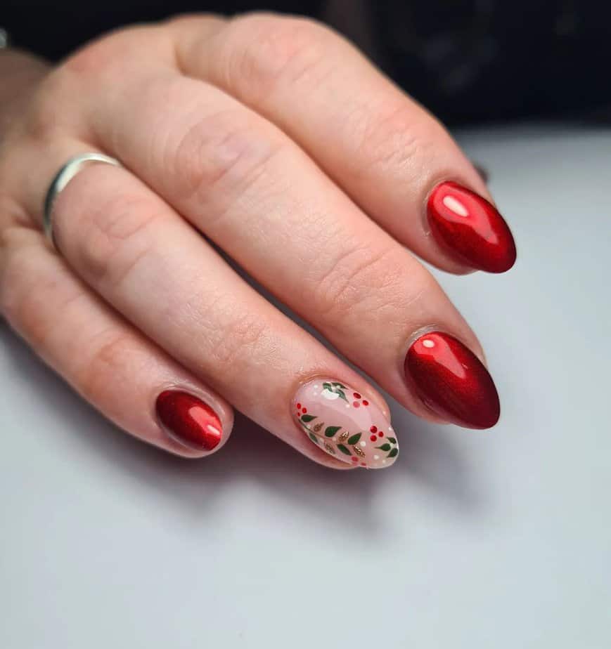 20 Red Nail Ideas Hotter Than Red Pepper