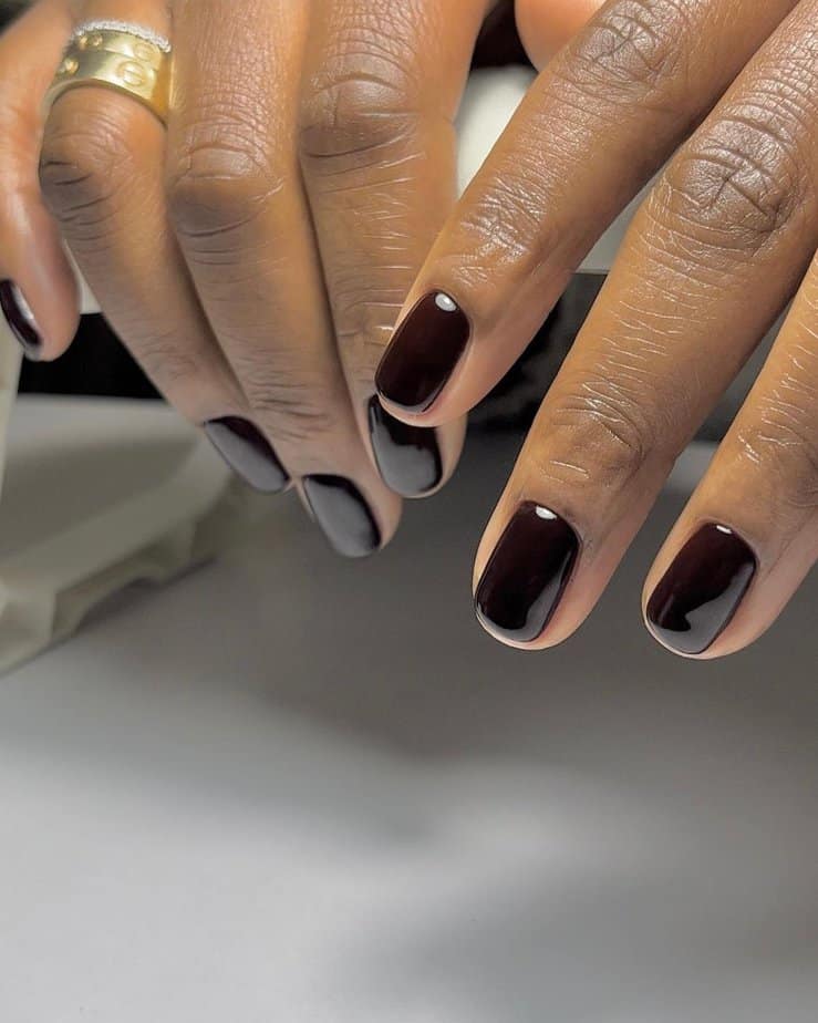 20 Magnetizing Black Cherry Nails For Unmatched Charm