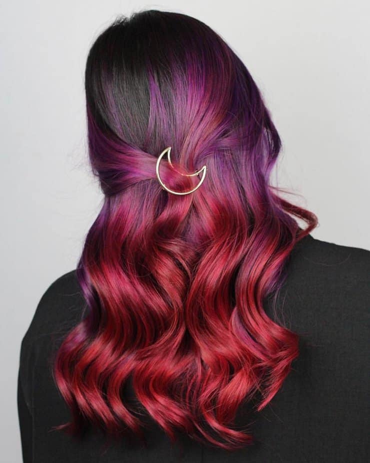 24 Magical Red Purple Hair Ideas For 2024