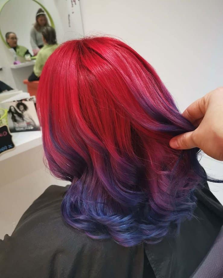 24 Magical Red Purple Hair Ideas For 2024