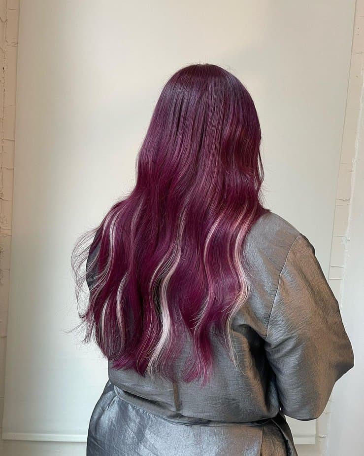 24 Magical Red Purple Hair Ideas For 2024