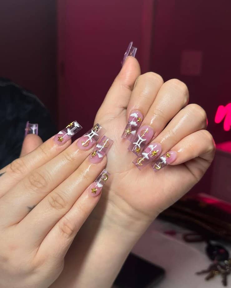 20 Clear Nail Designs That Are Clearly Fabulous