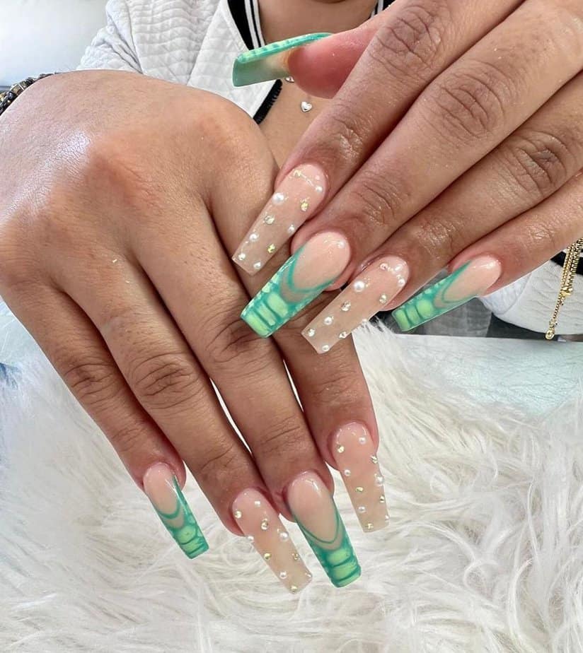 20 Green Nail Designs To Make Everyone Green With Envy