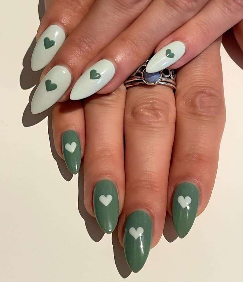 20 Green Nail Designs To Make Everyone Green With Envy