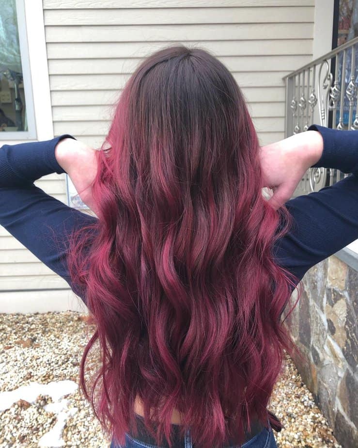 24 Magical Red Purple Hair Ideas For 2024