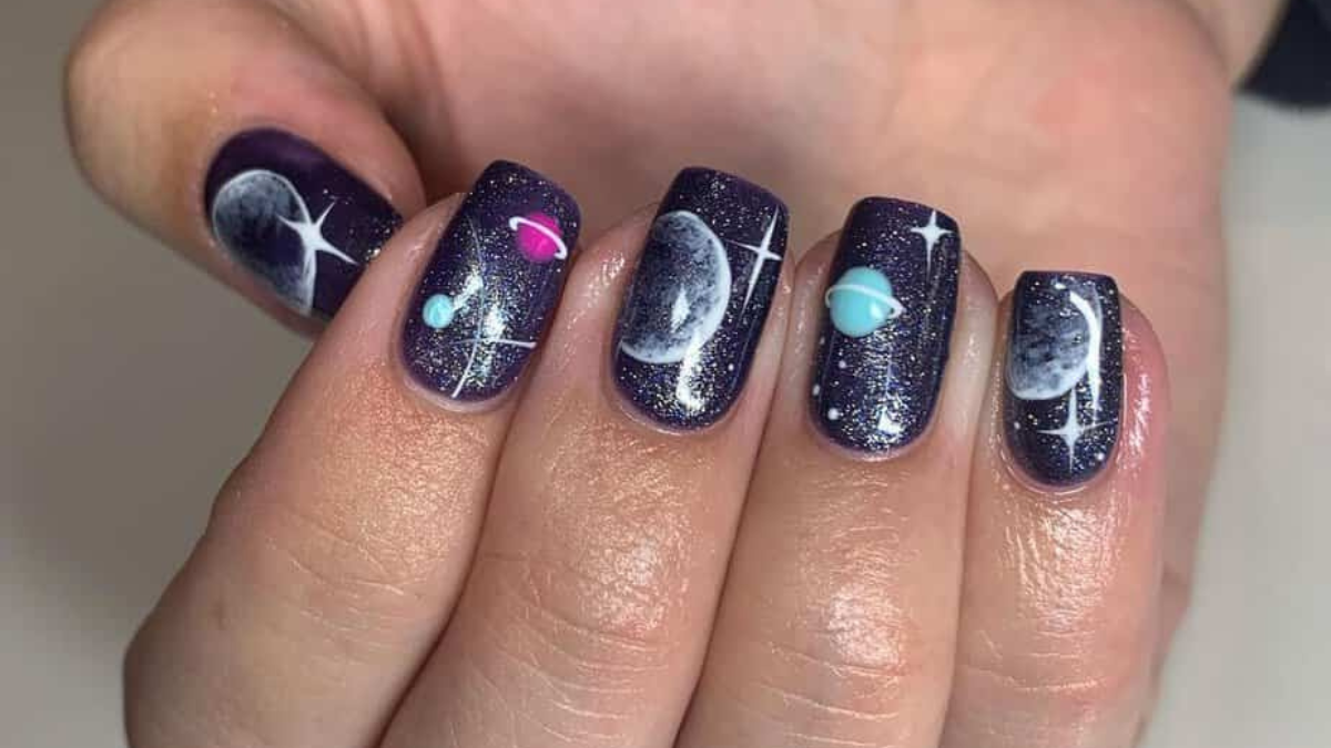 24 Cosmic Galaxy Nail Designs Perfect for Space Lovers