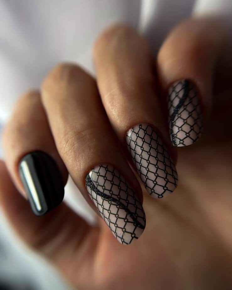 20 Incredible Ideas For Black Nails For The Modern Woman