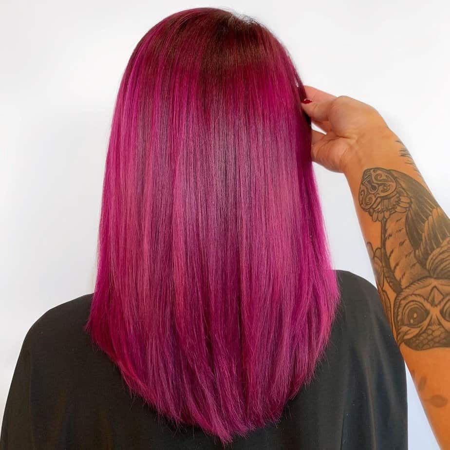 24 Magical Red Purple Hair Ideas For 2024