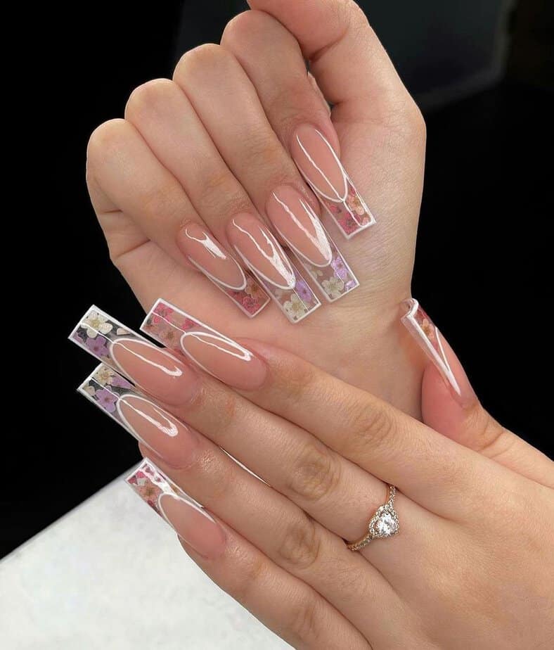 20 Clear Nail Designs That Are Clearly Fabulous