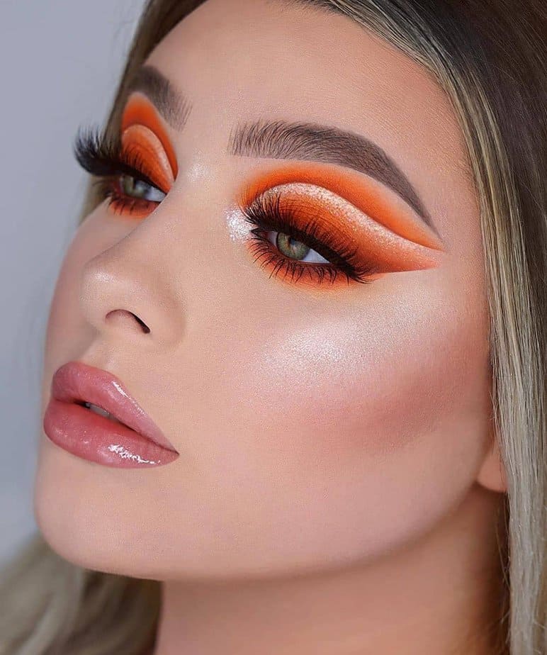 Orange You Glad You Found These 40 Orange Eyeshadow Looks